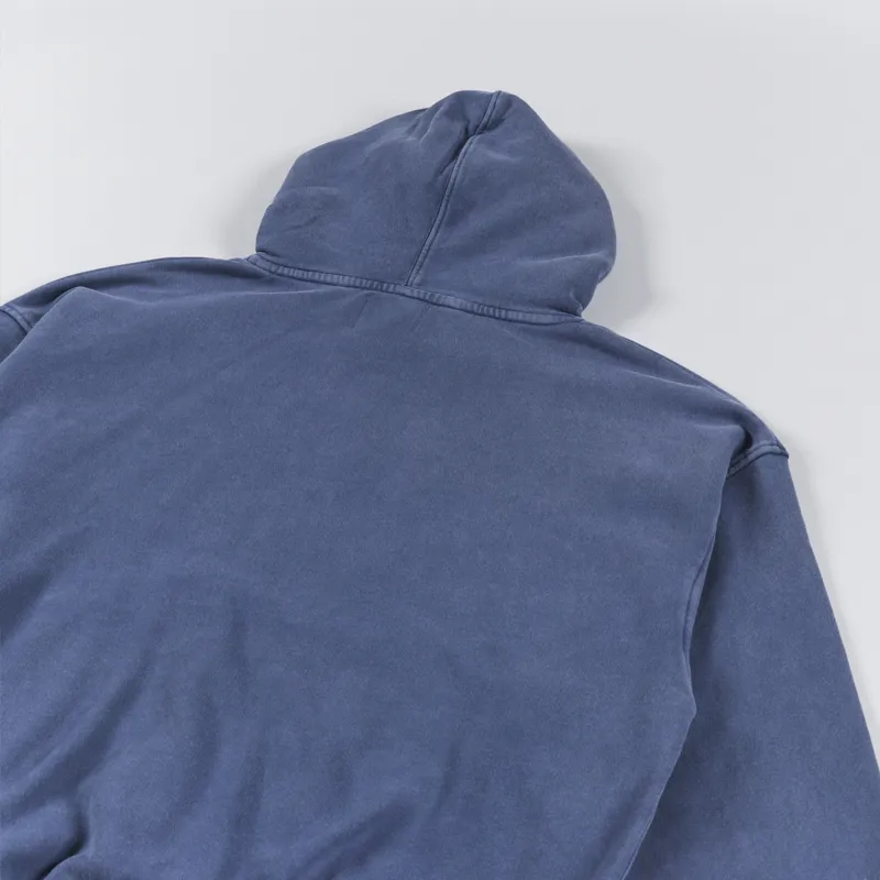 Colorful Standard Organic Oversized Hoodie Neptune Blue-3