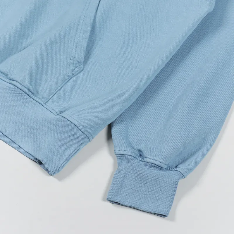 Colorful Standard Organic Oversized Hoodie Seaside Blue-4