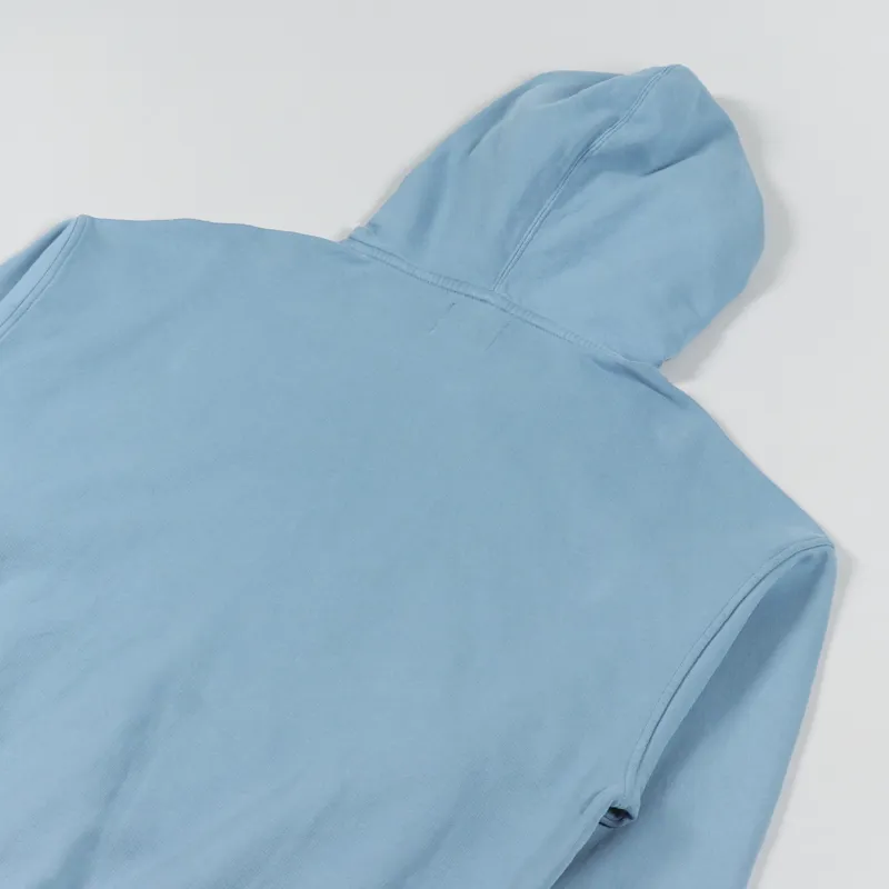 Colorful Standard Organic Oversized Hoodie Seaside Blue-3