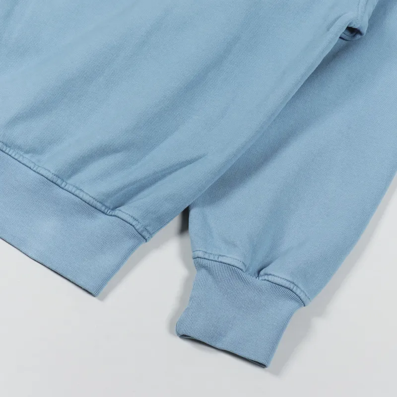 Colorful Standard Organic Oversized Hoodie Seaside Blue-5