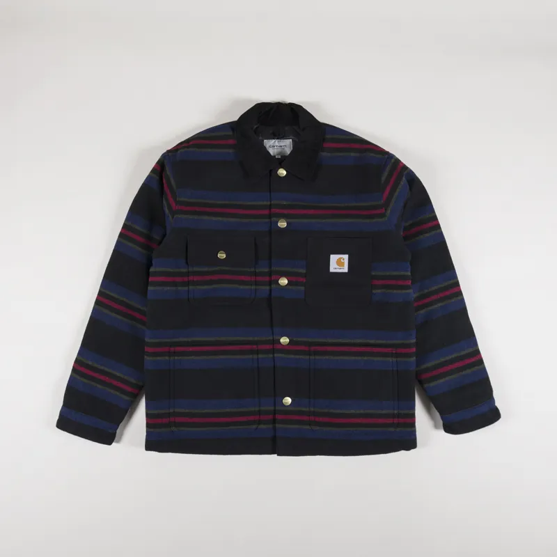 Carhartt WIP Oregon Jacket Starco Stripe Black