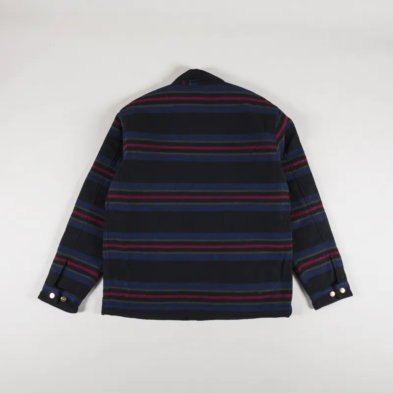 Carhartt WIP Oregon Jacket Starco Stripe Black-2