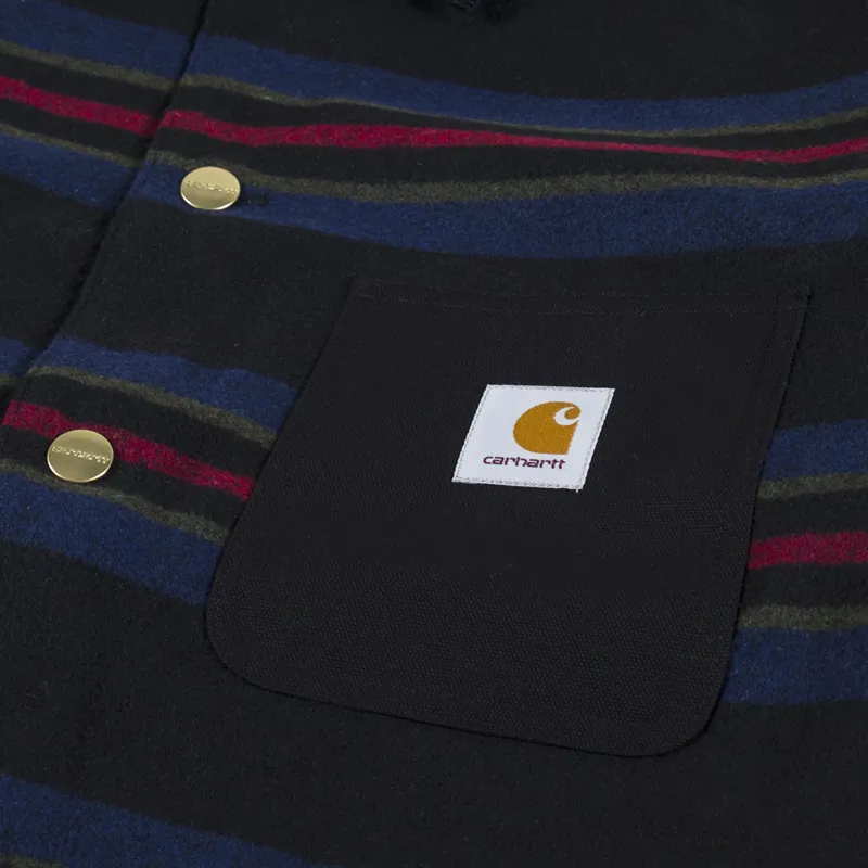 Carhartt WIP Oregon Jacket Starco Stripe Black-7