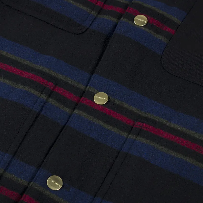 Carhartt WIP Oregon Jacket Starco Stripe Black-8