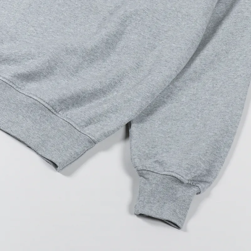 Colorful Standard Organic Oversized Crew Sweat Heather Grey-4