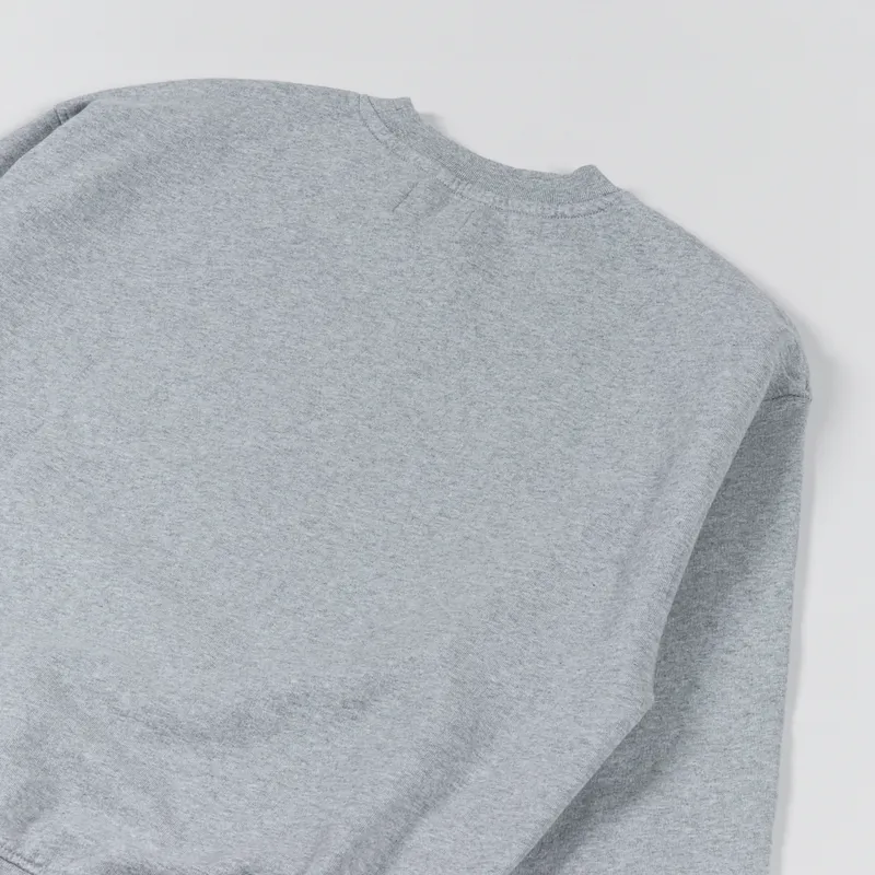 Colorful Standard Organic Oversized Crew Sweat Heather Grey-3