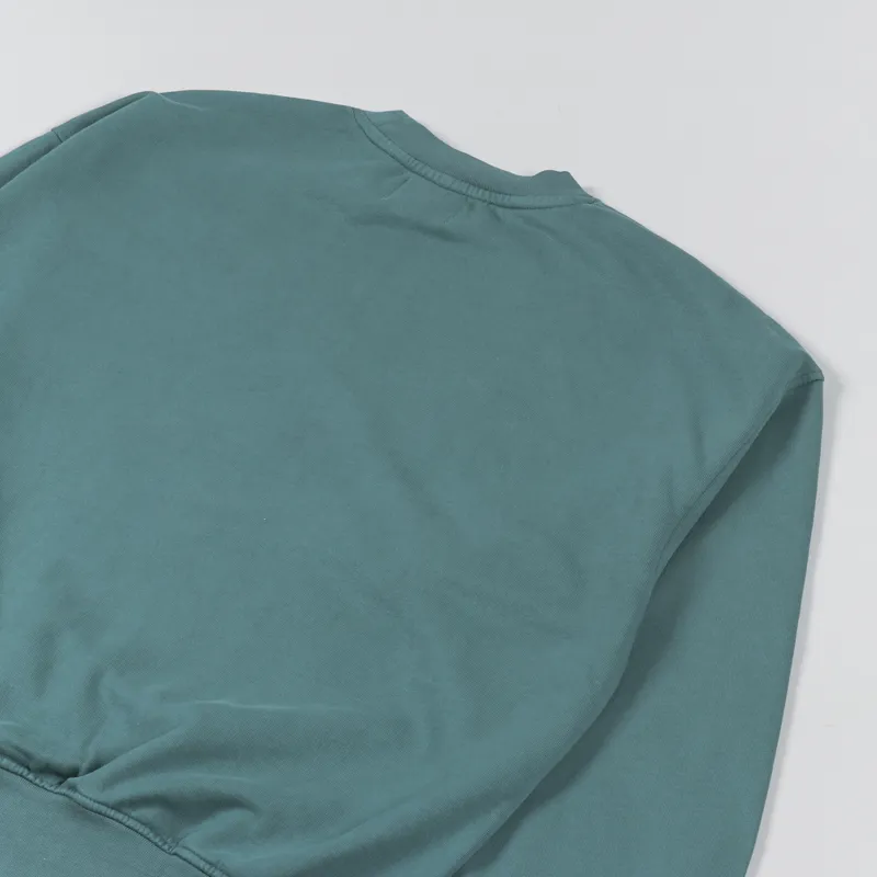 Colorful Standard Organic Oversized Crew Sweat Pine Green-3