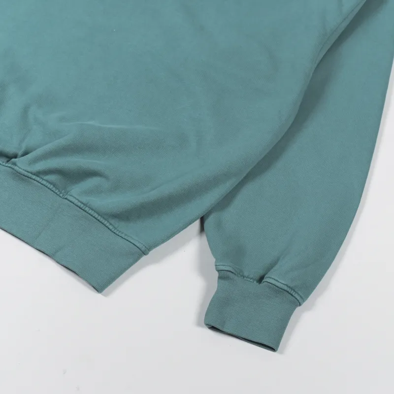 Colorful Standard Organic Oversized Crew Sweat Pine Green-4