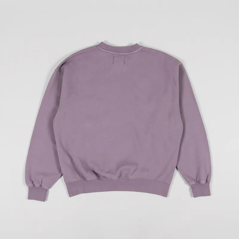 Colorful Standard Organic Oversized Crew Sweat Purple Haze-1