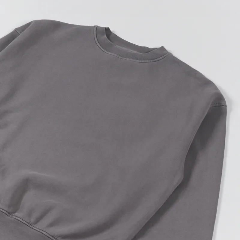 Colorful Standard Organic Oversized Crew Sweat Storm Grey-2