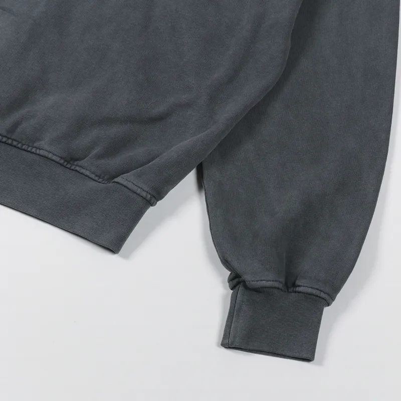 Colorful Standard Organic Oversized Hoodie Faded Black-5