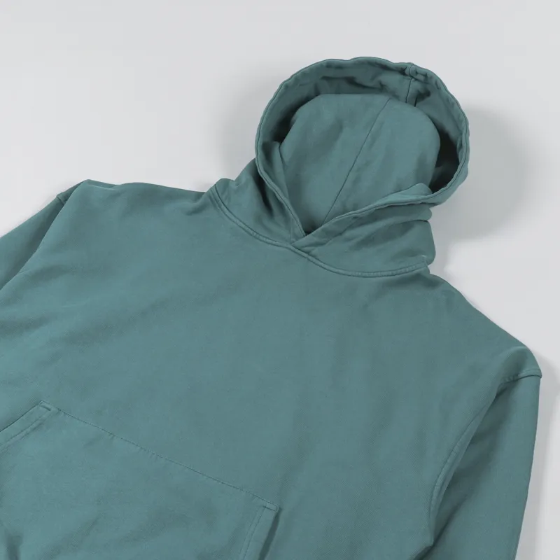 Colorful Standard Organic Oversized Hoodie Pine Green-2
