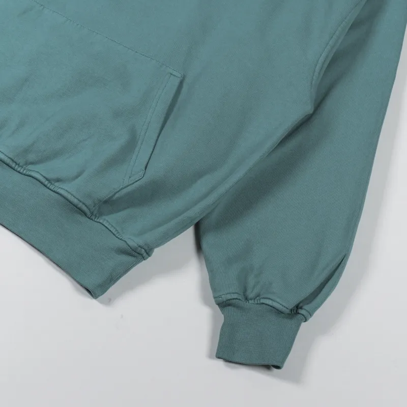 Colorful Standard Organic Oversized Hoodie Pine Green-4