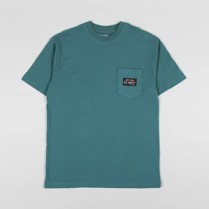 Butter Goods Organic Pocket T Shirt Mallard