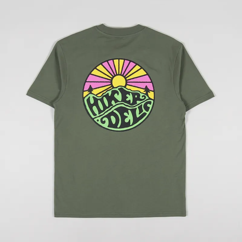 Hikerdelic Original Logo T Shirt Khaki