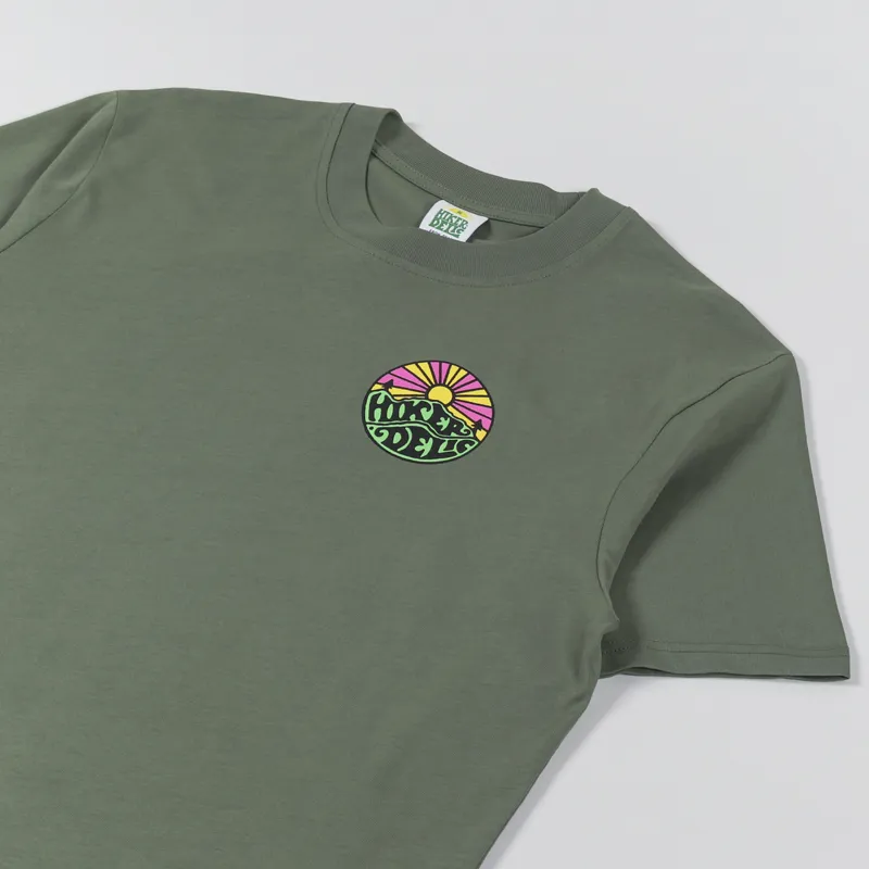 Hikerdelic Original Logo T Shirt Khaki-3