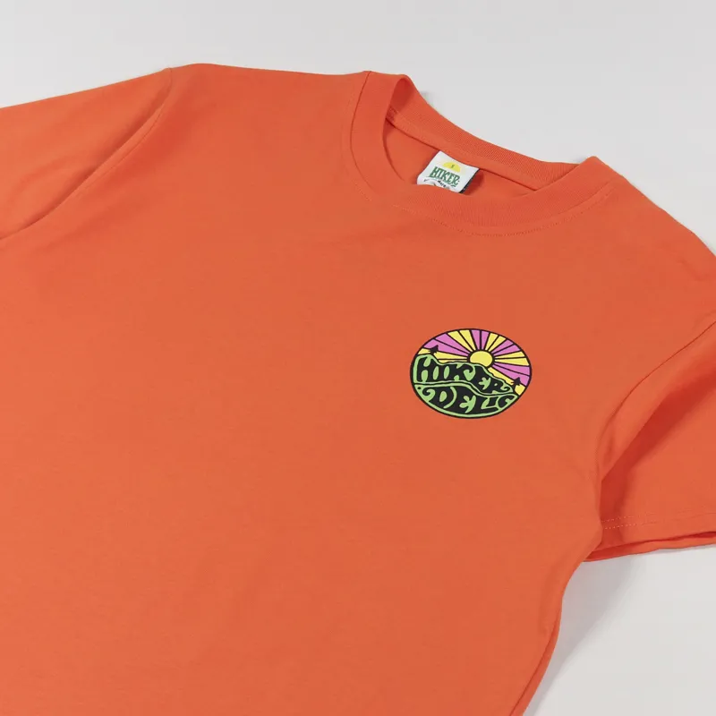 Hikerdelic Original Logo T Shirt Orange-3