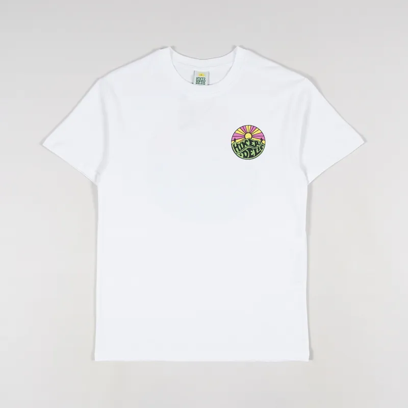Hikerdelic Original Logo T Shirt White-1