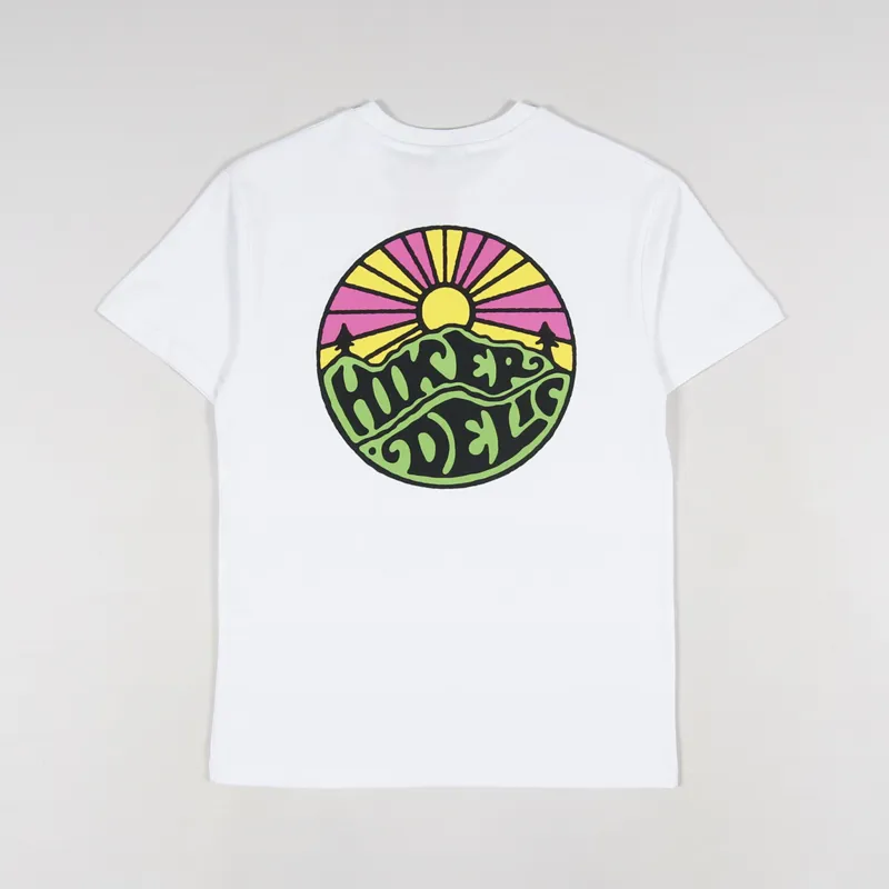 Hikerdelic Original Logo T Shirt White