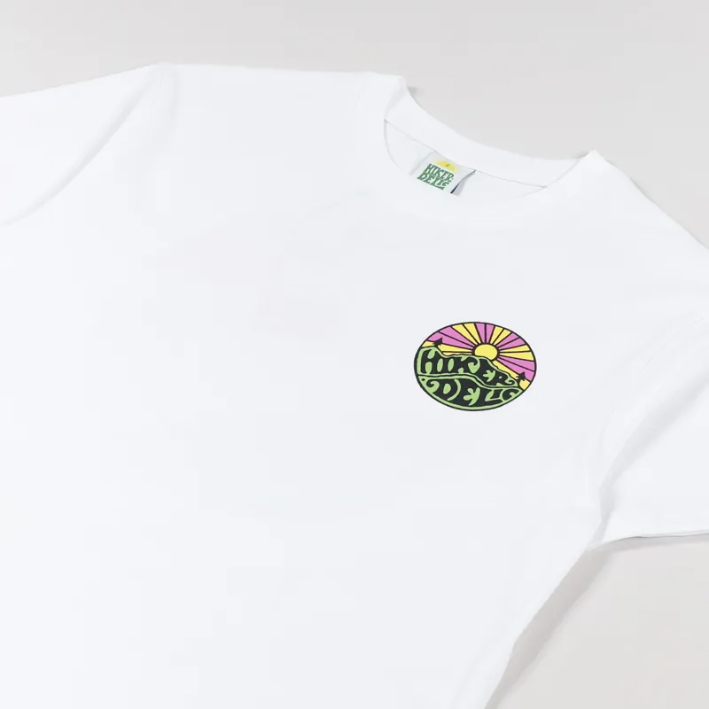 Hikerdelic Original Logo T Shirt White-3