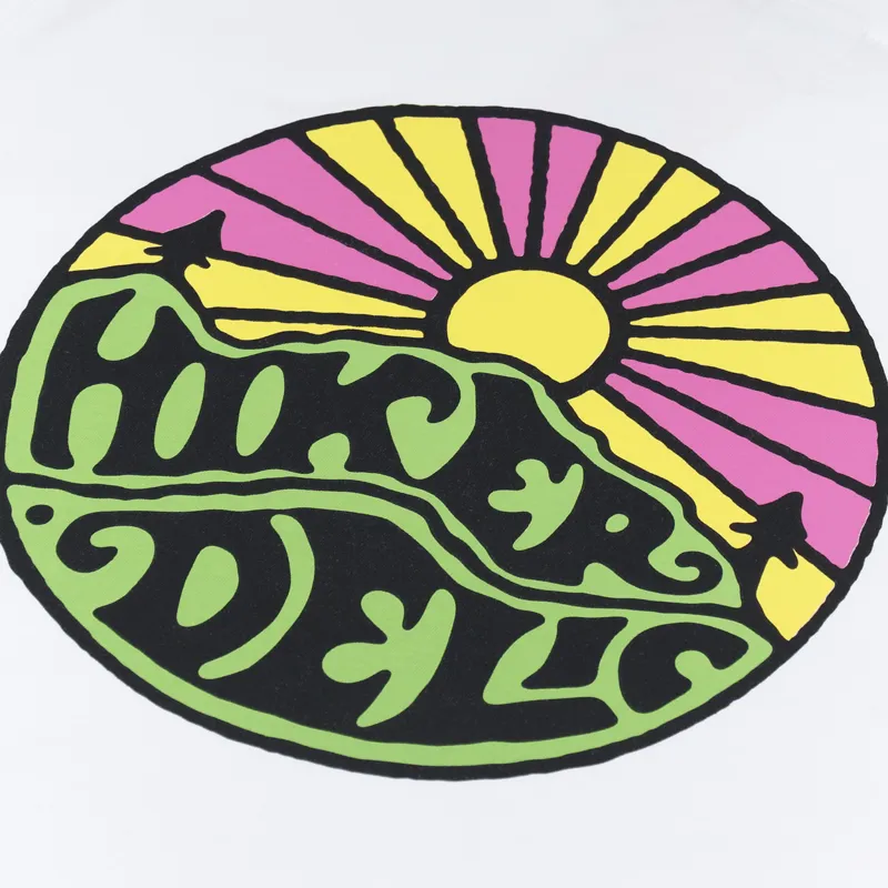 Hikerdelic Original Logo T Shirt White-4