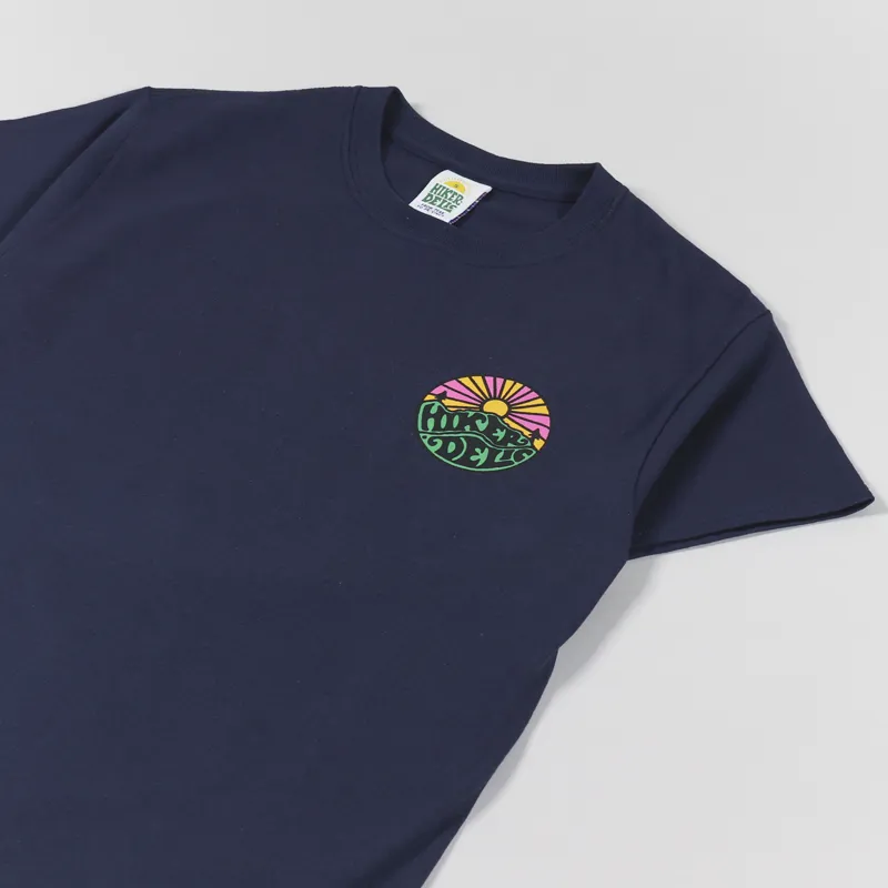 Hikerdelic Original Logo T Shirt Navy-3