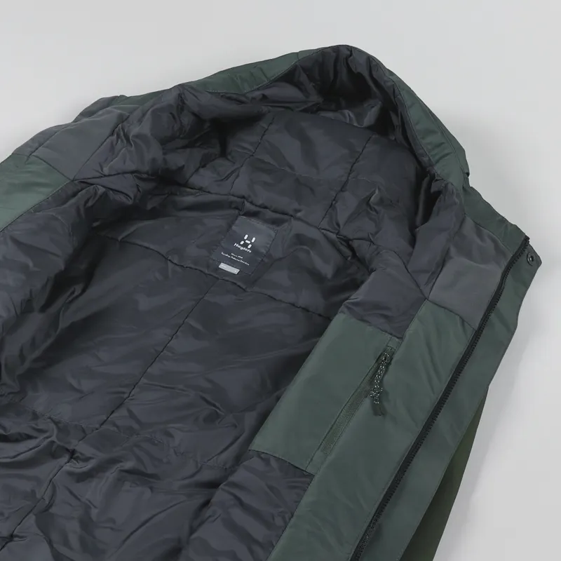 Haglofs Mens Waterproof Orsa Jacket Fjell Green Seaweed Green