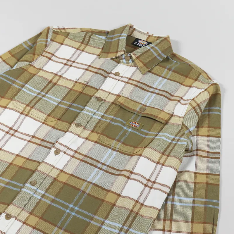 Dickies Orting Shirt Green Moss-2