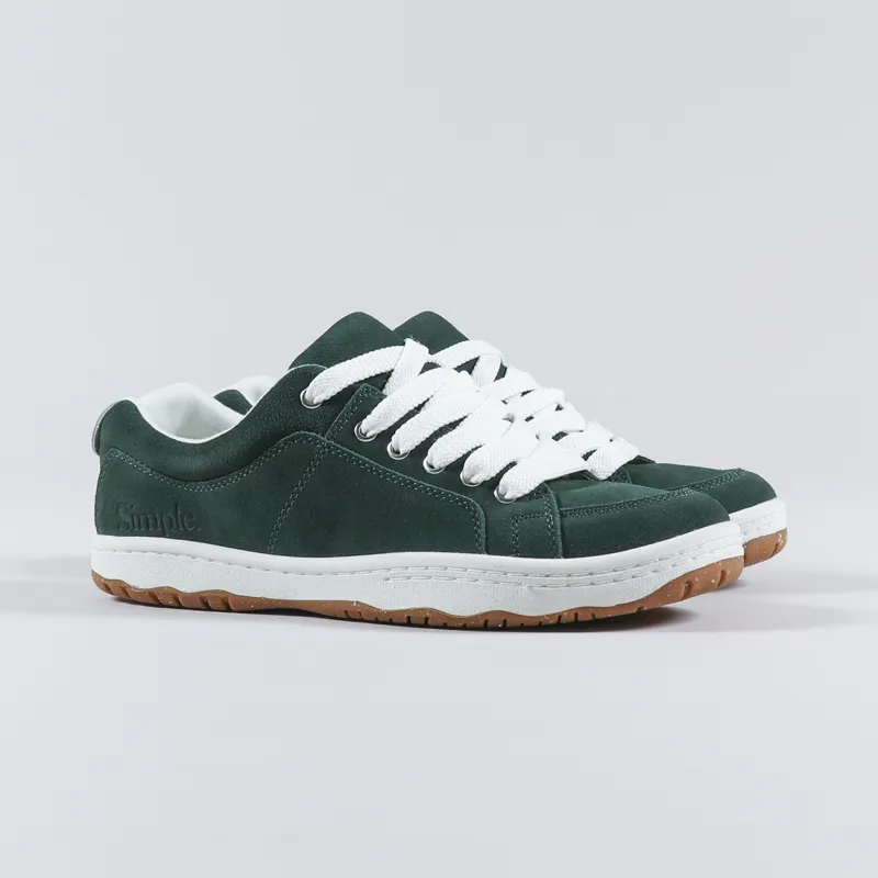 Simple Skateboarding Shoes OS Standard Issue Trainers Forest