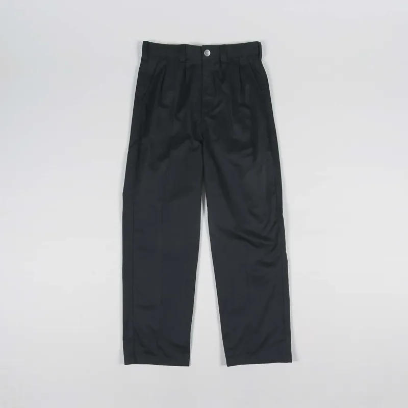 Dickies Life Mens Oscarville Pants Black Pleated Trousers