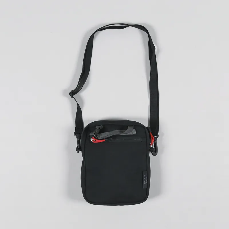 Musette Sling Bag - Simple and Durable Grey Nylon