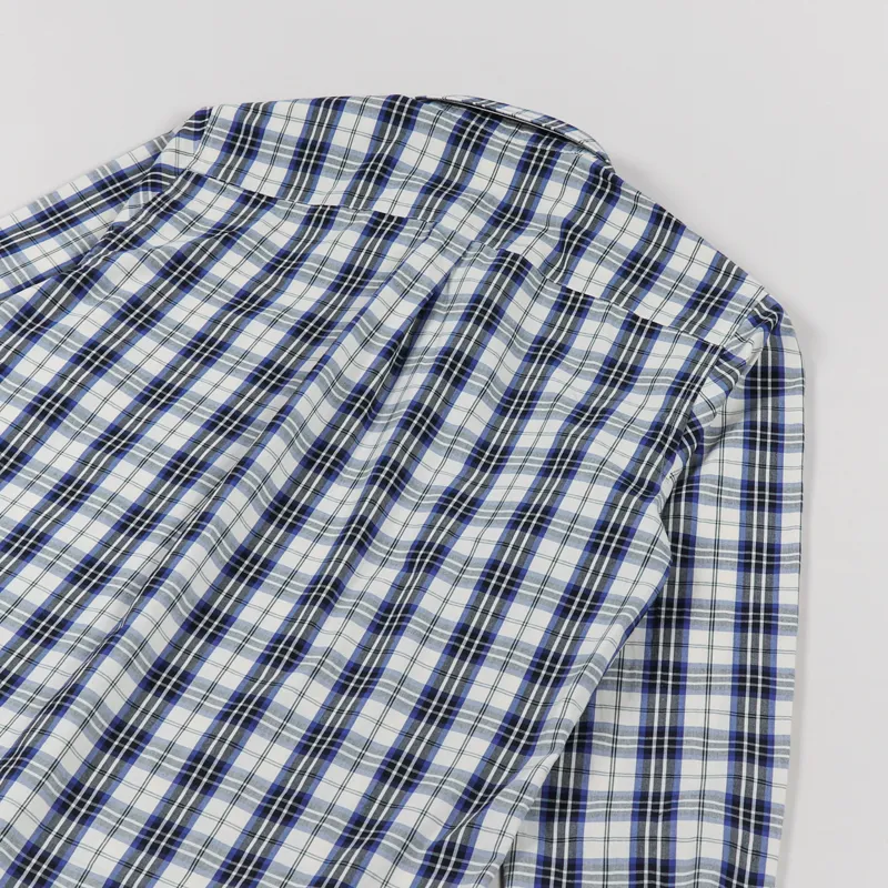 Norse Projects Osvald BD Light Check Shirt Ecru-3