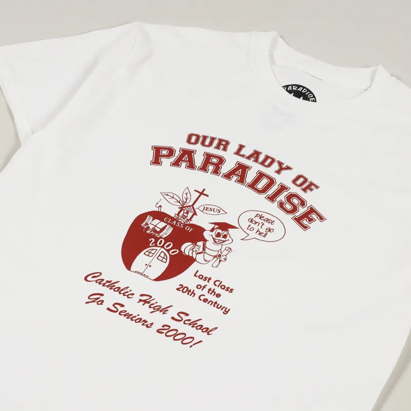 Paradise NYC Our Lady Of Paradise T Shirt White-1