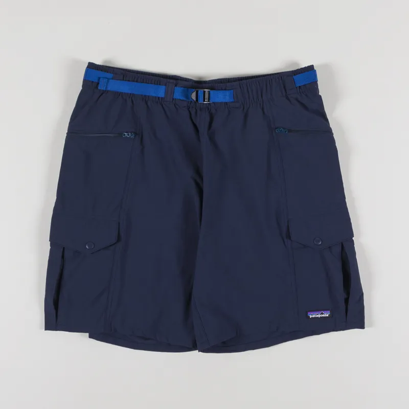 Patagonia Mens Outdoor Everyday Swim Shorts 7 Inch New Navy Blue