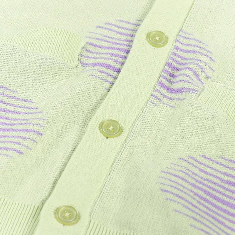 Obey Oval Cardigan Celery Juice-7