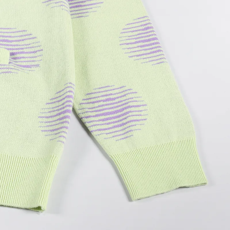 Obey Oval Cardigan Celery Juice-6