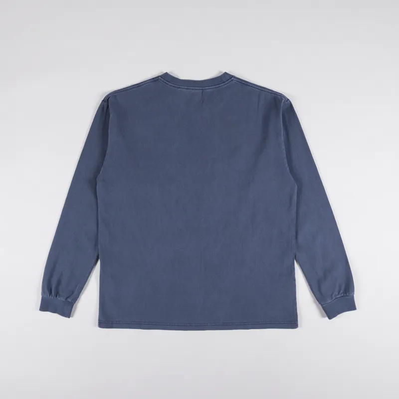 Gramicci Oval Long Sleeve T Shirt Navy Pigment-1