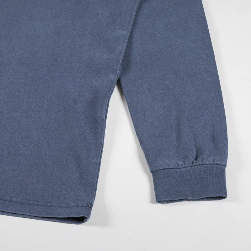 Gramicci Oval Long Sleeve T Shirt Navy Pigment-5