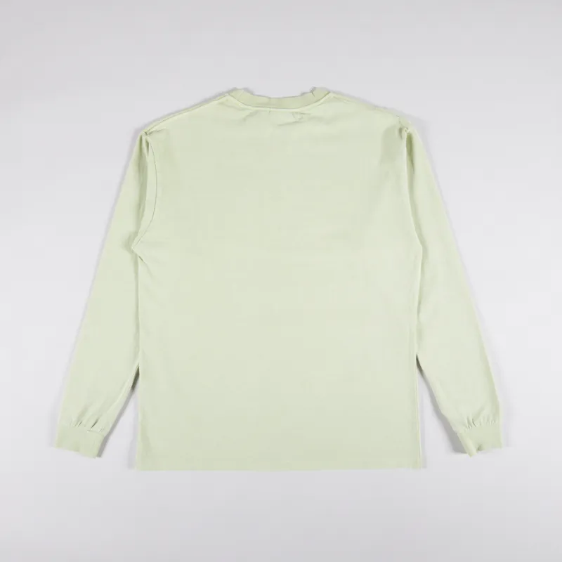 Gramicci Oval Long Sleeve T Shirt Smoky Mint Pigment-1