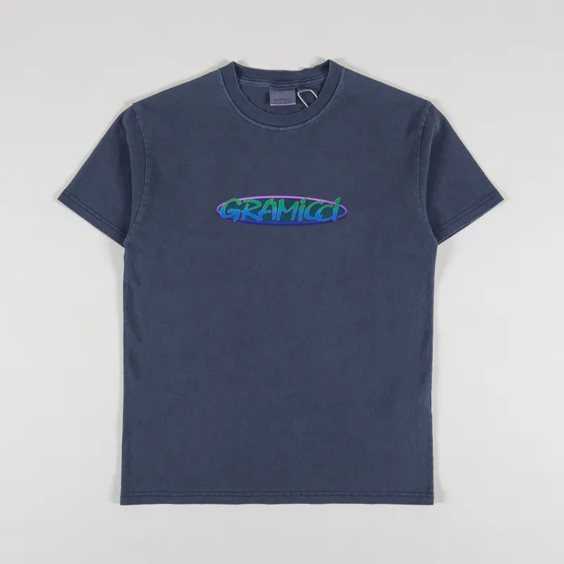 Gramicci Oval T Shirt Navy Pigment