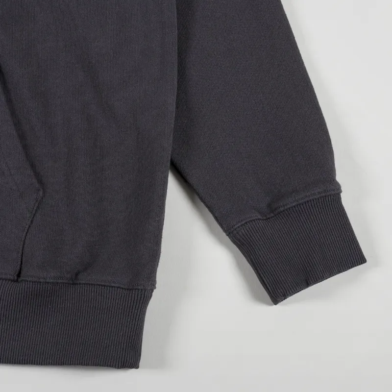 Deus Ex Machina Oversized Biarritz Hoodie Anthracite-5