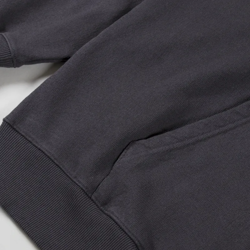 Deus Ex Machina Oversized Biarritz Hoodie Anthracite-6