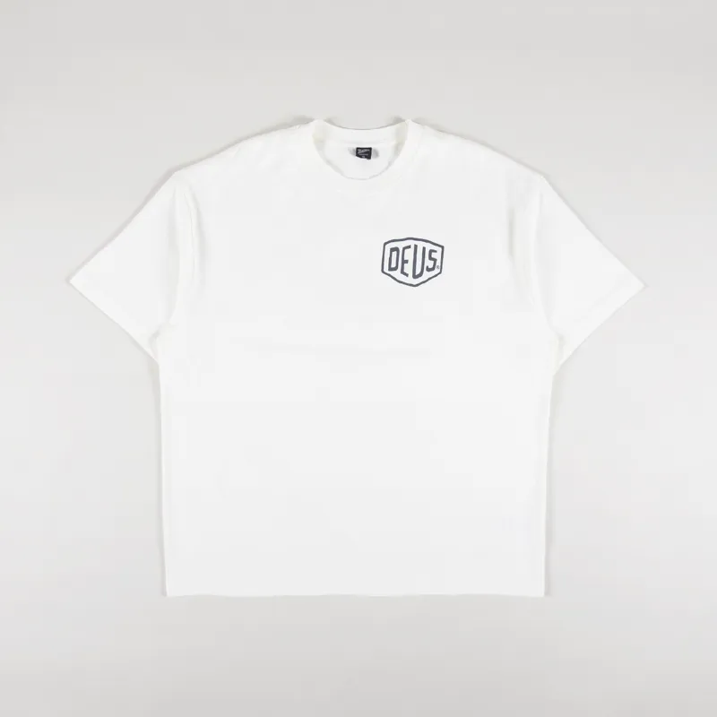 Deus Ex Machina Oversized Seoul T Shirt Vintage White-1