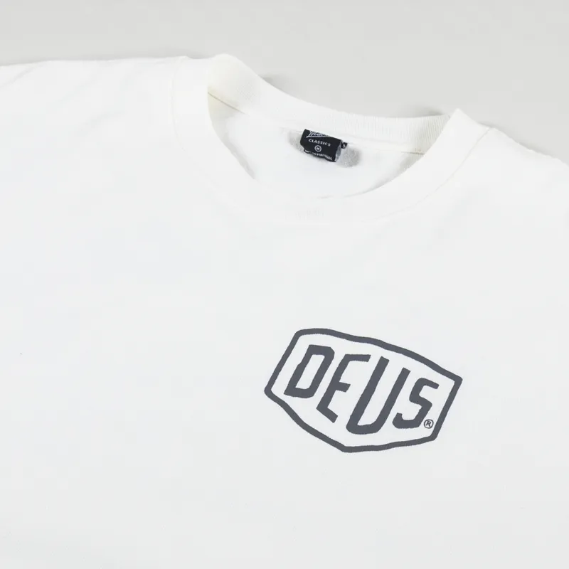 Deus Ex Machina Oversized Seoul T Shirt Vintage White-5