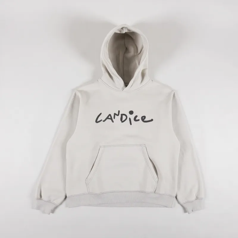 CANDICE Logo Hoodie Sand