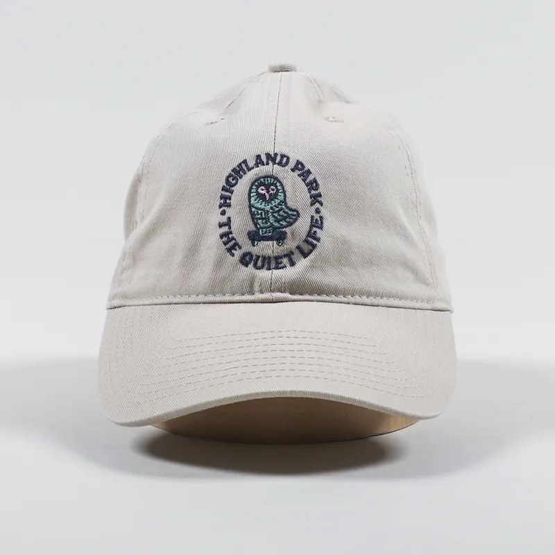 The Quiet Life Owl Dad Hat Tan-2