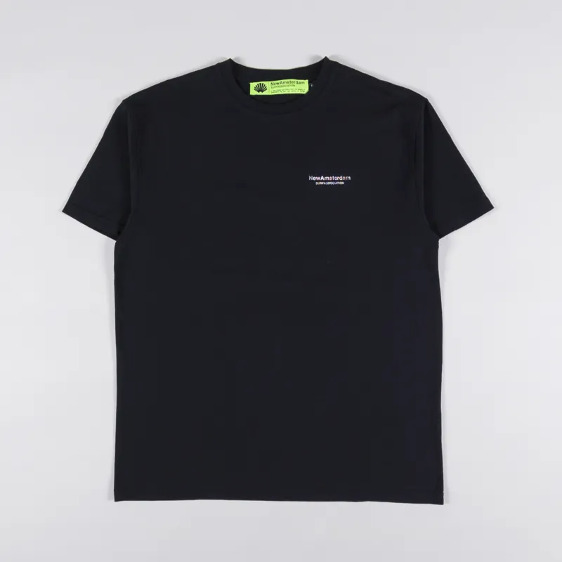 New Amsterdam Surf Association Oyster Flood T Shirt Black-1