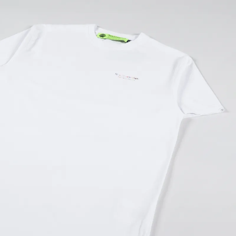 New Amsterdam Surf Association Oyster Flood T Shirt White-3