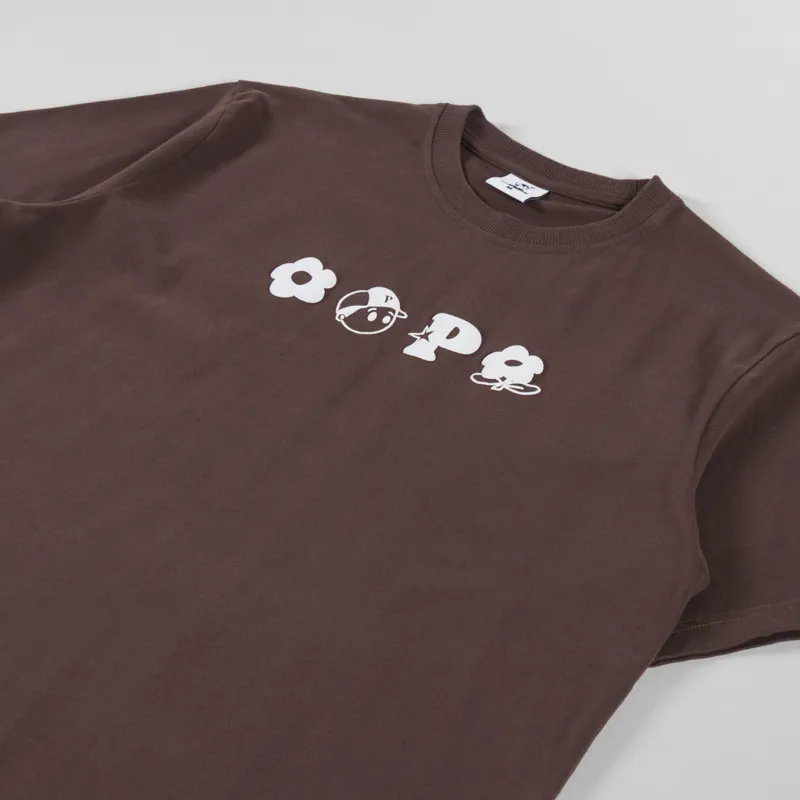 Pawa Speed Sports Monogram T Shirt Chocolate-1