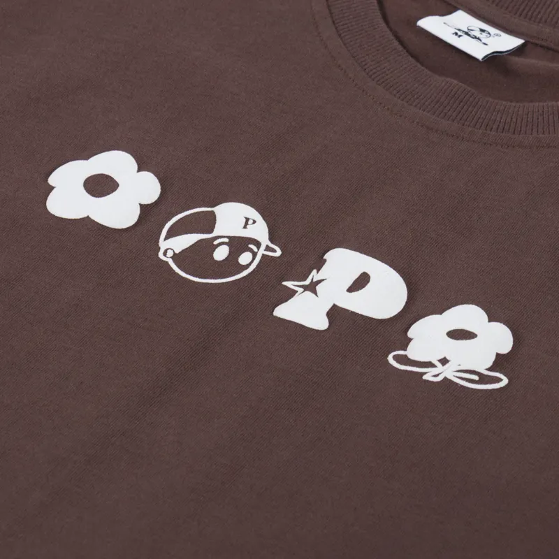 Pawa Speed Sports Monogram T Shirt Chocolate-2